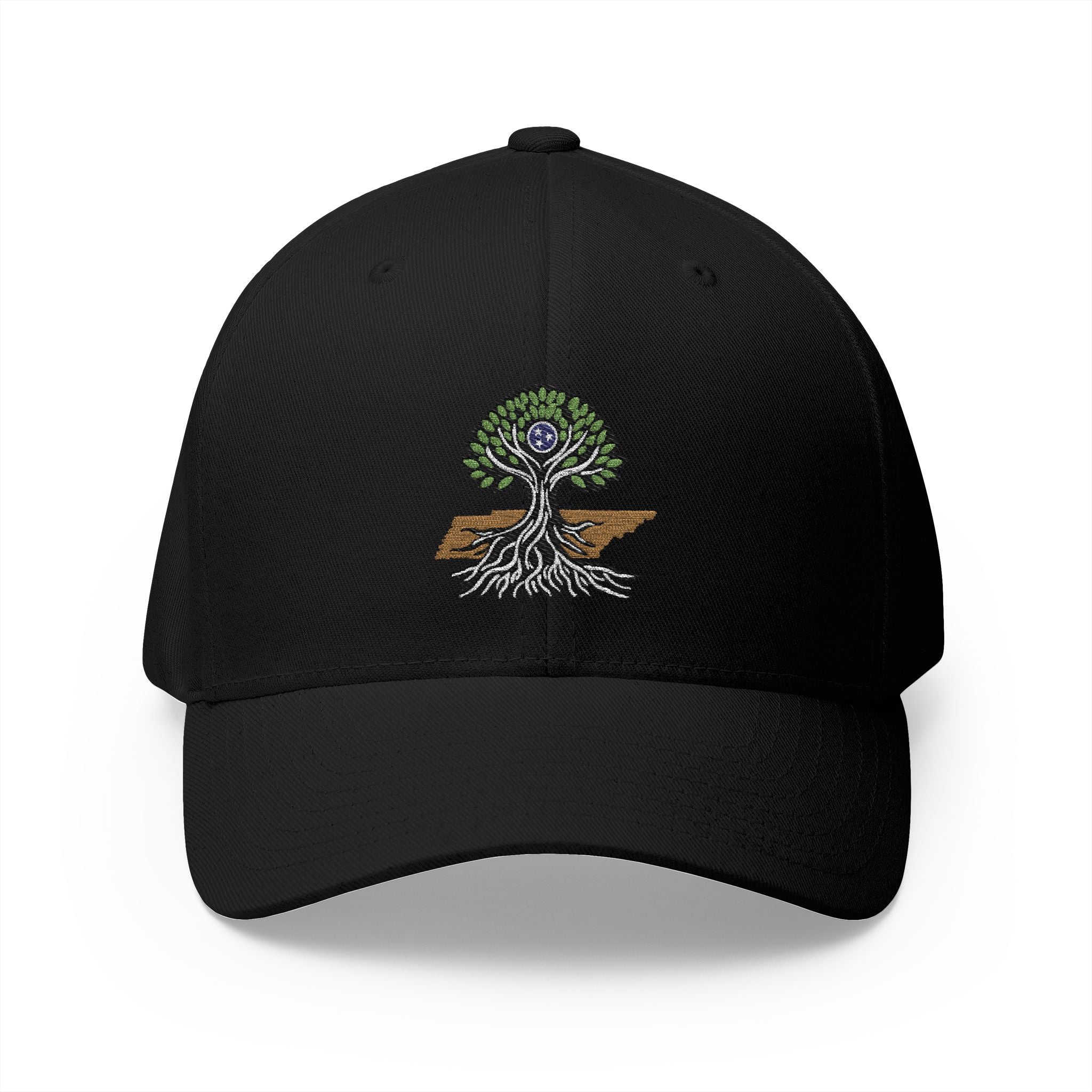 Tennessee Roots Productions - Closed-Back Structured Cap (Embroidery)