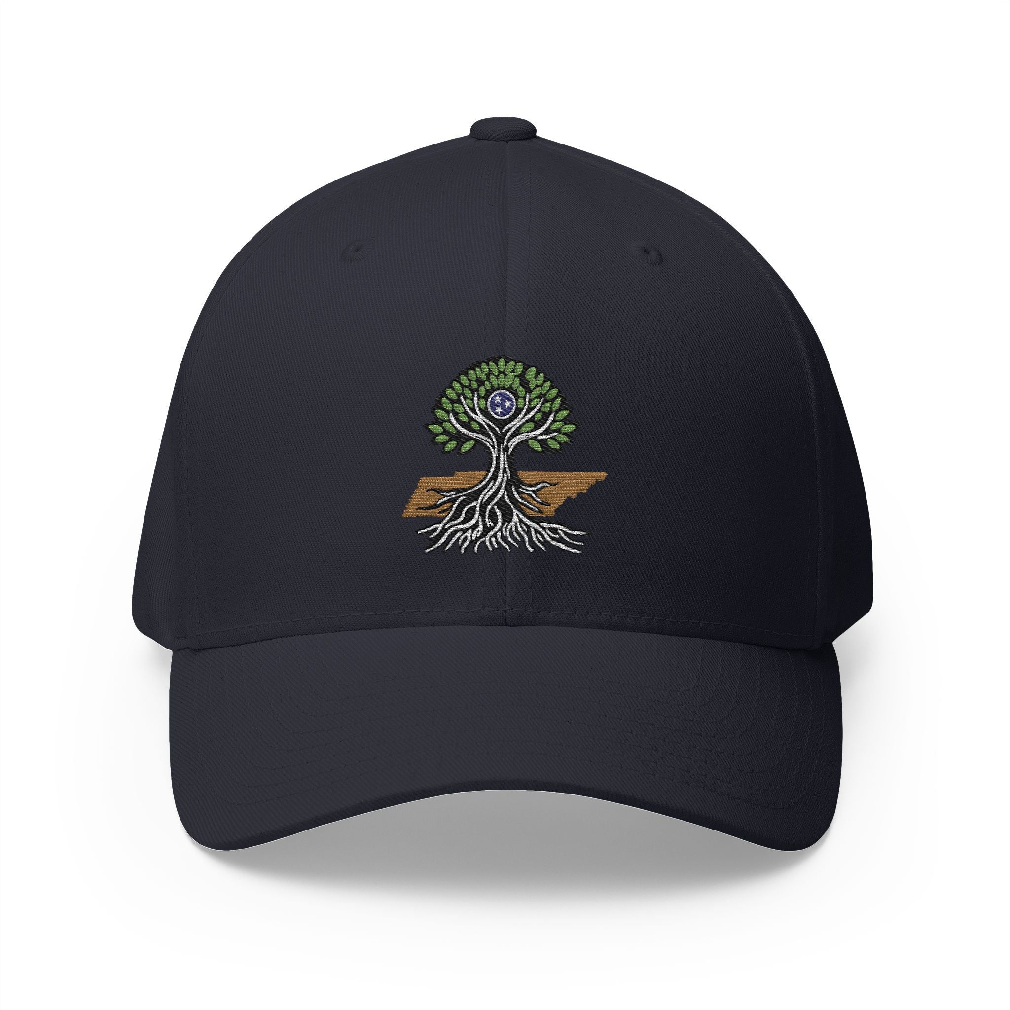Tennessee Roots Productions - Closed-Back Structured Cap (Embroidery)