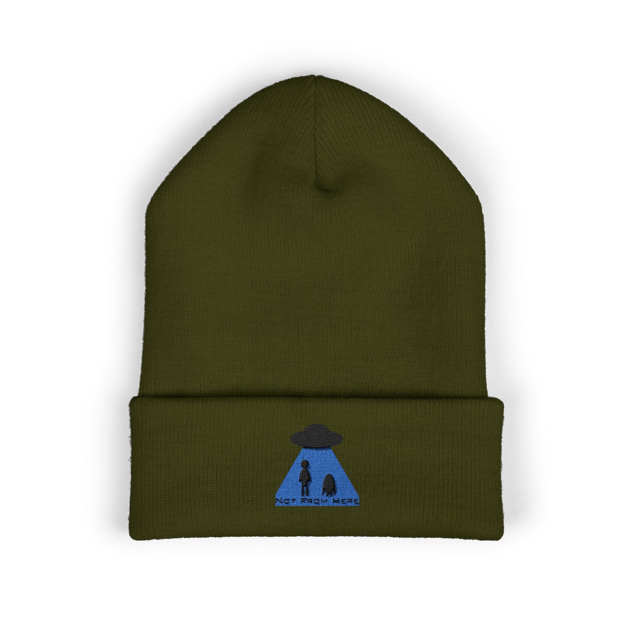 Not From Here - Classic Cuffed Beanie (Embroidery)