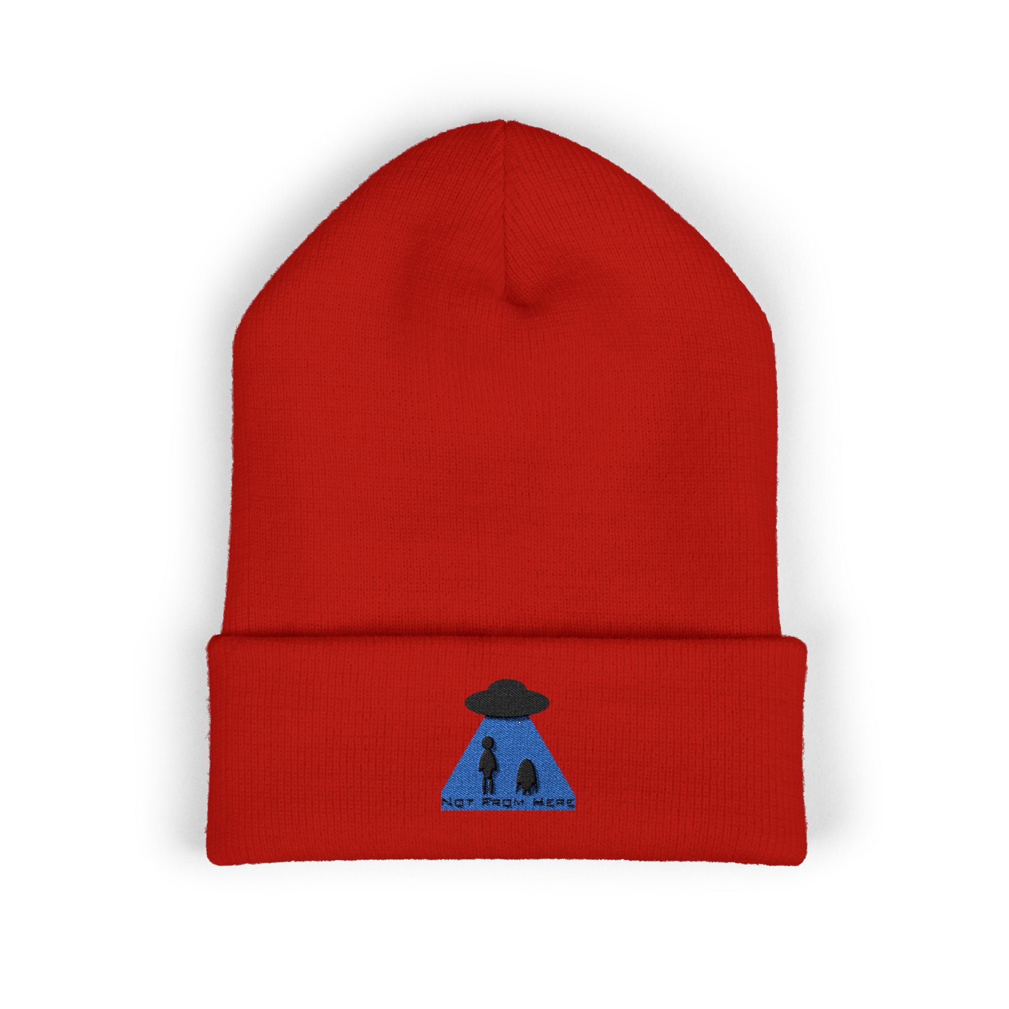 Not From Here - Classic Cuffed Beanie (Embroidery)