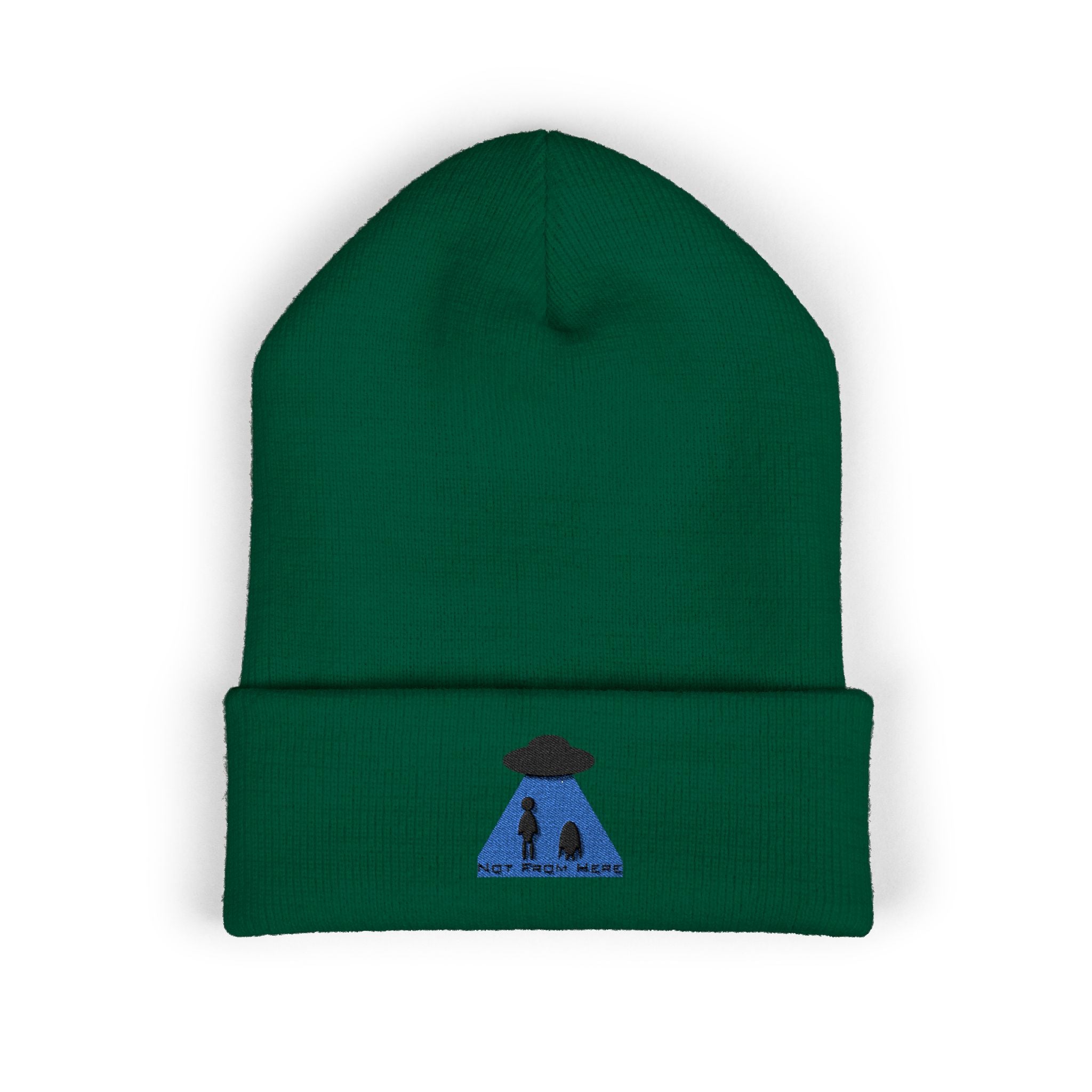 Not From Here - Classic Cuffed Beanie (Embroidery)