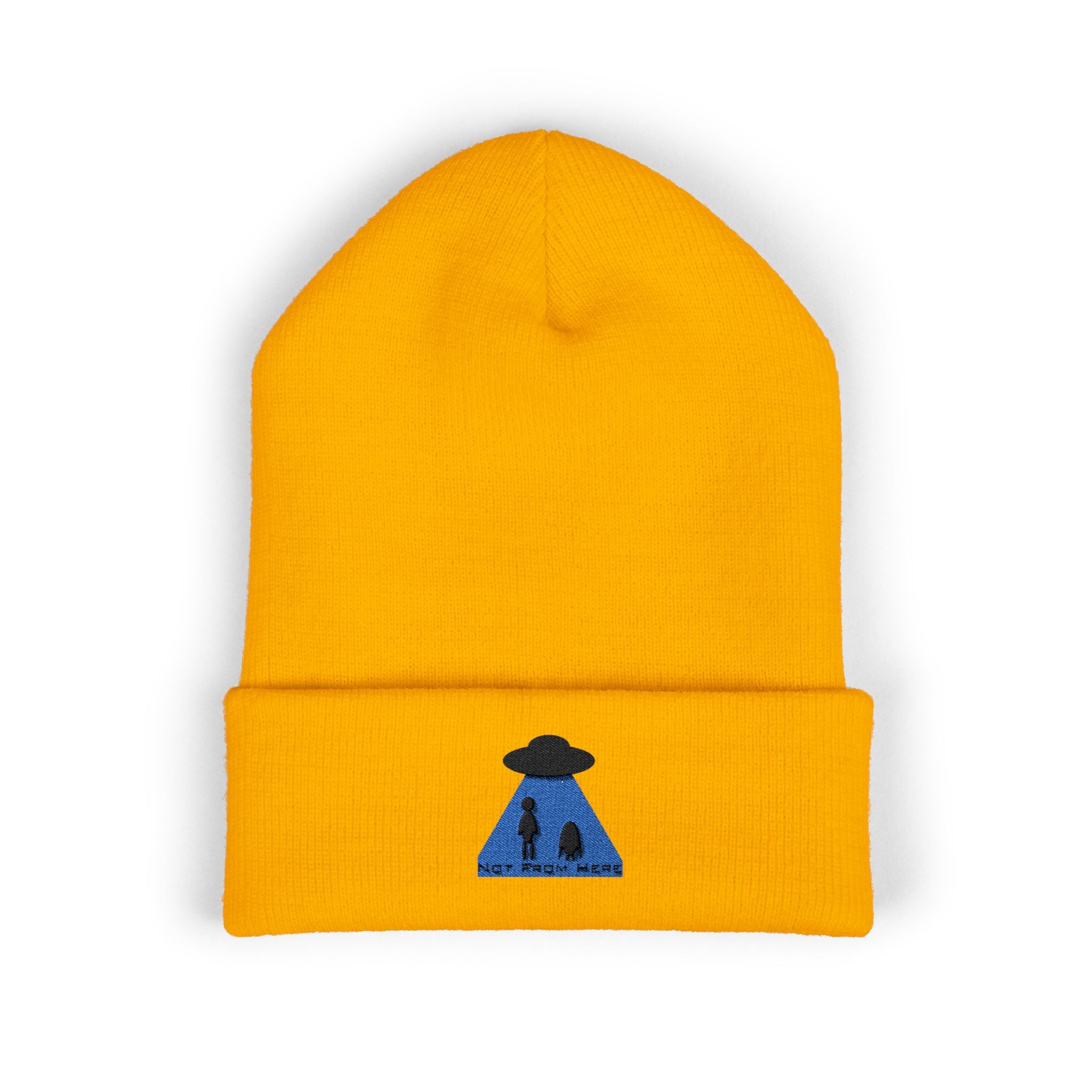 Not From Here - Classic Cuffed Beanie (Embroidery)