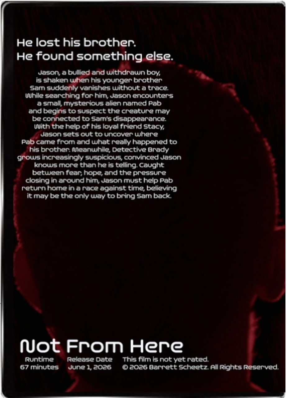 Not From Here - DVD