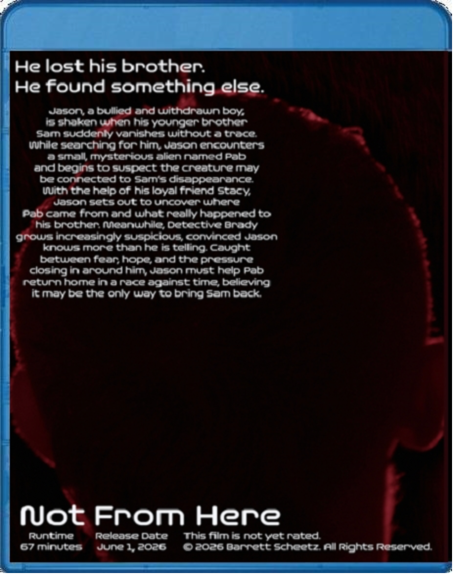 Not From Here - Blu-ray